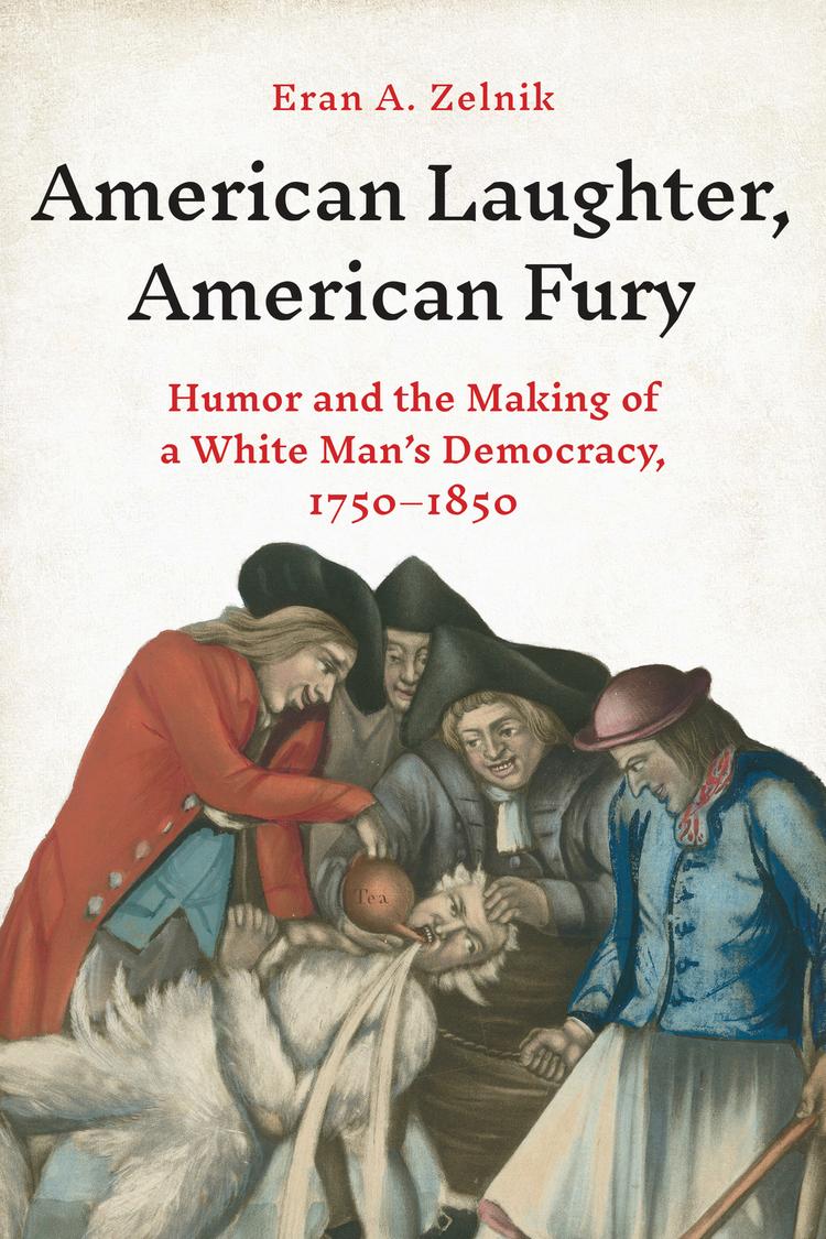 Book cover for American Laughter, American Fury