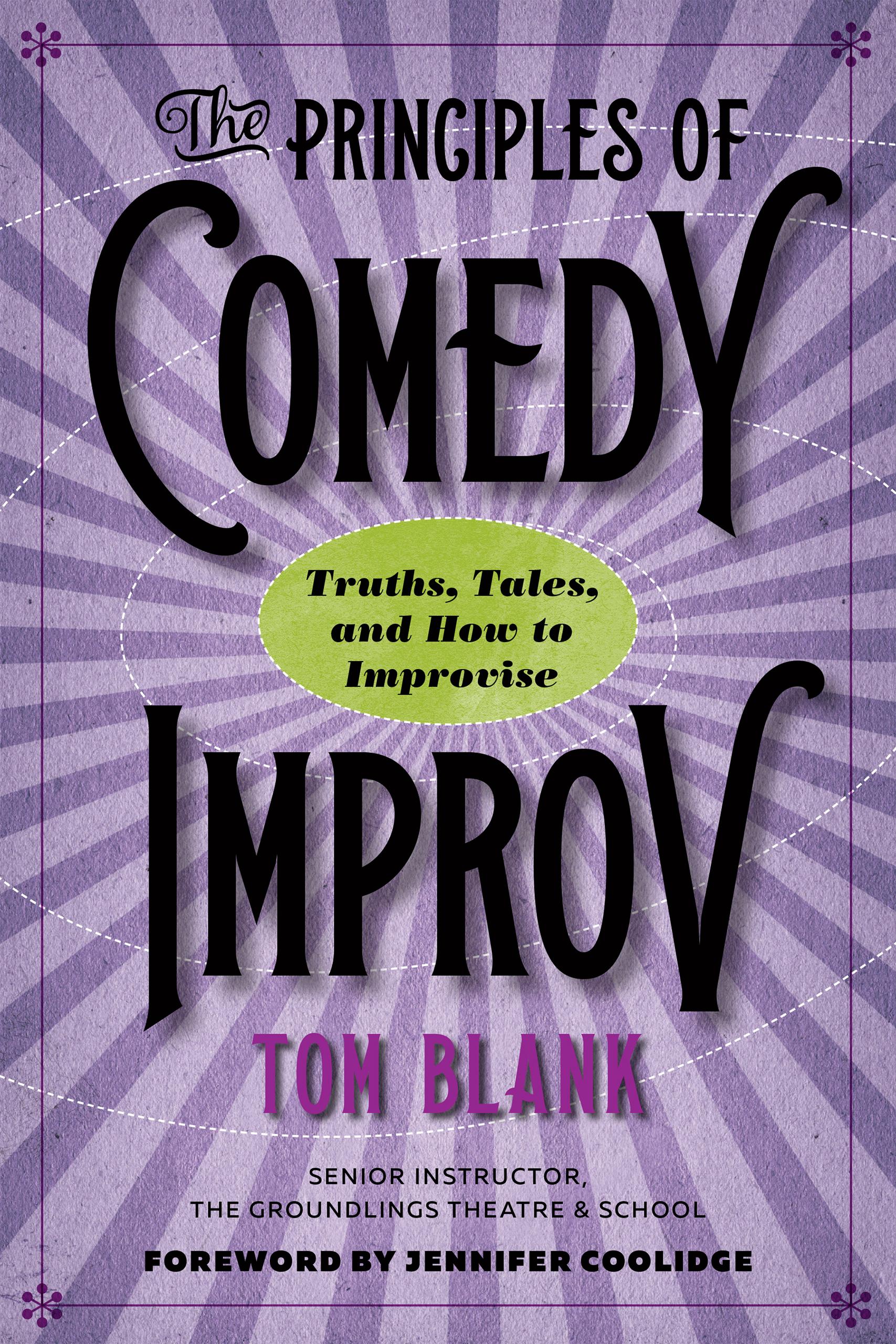 Cover of The Principles of Improv Comedy